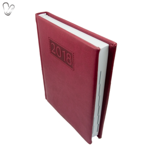 Щоденник 2018 Стандарт Gentle слп/т бордовий - Фото 2