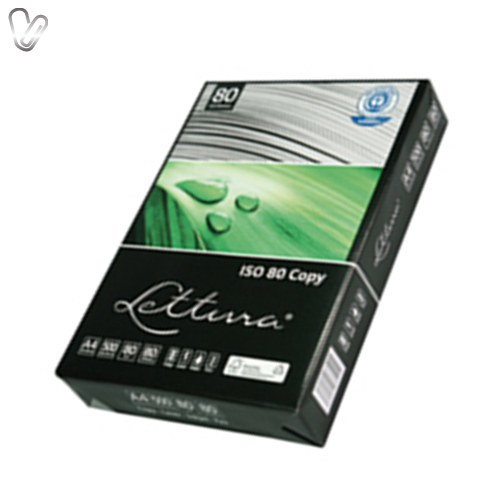 Екопапір А4 80г/м2 500 л, Lettura 80 - Фото 1