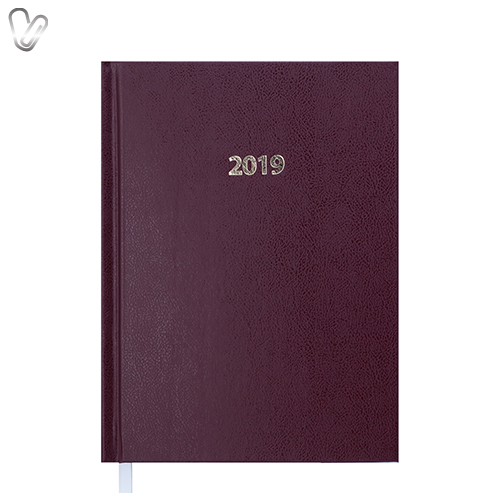 Щоденник 2019 Стандарт Strong з/т  коричневий - Фото 1