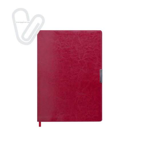 /Щоденник дат. 2020 SALERNO, A4, 336 стор., червоний - Фото 1