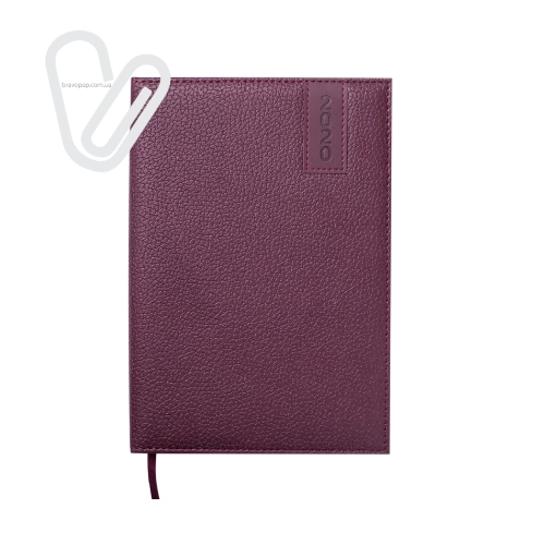 Щоденник дат. 2020 VERTICAL, A5, 336 стор., коричневий - Фото 1