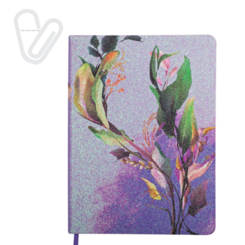 Щоденник датов. 2021 CHERIE, A5, сливовий, штучна шкіра - Фото 1