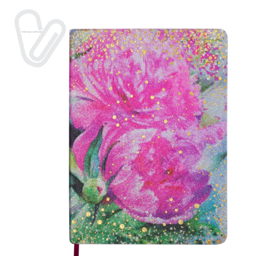 Щоденник датов. 2022 CHERIE, A5, рожевий, штучна шкіра - Фото 1