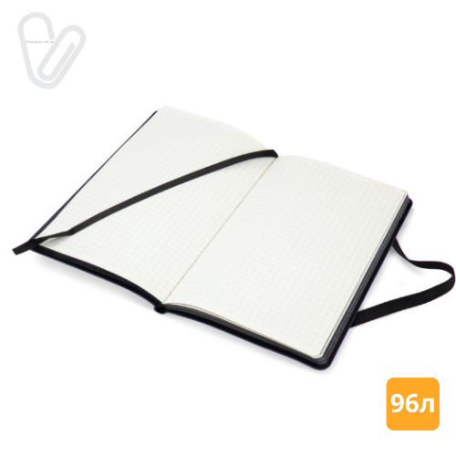 Блокнот 125*195 96л клітинка Partner синій  - Фото 2