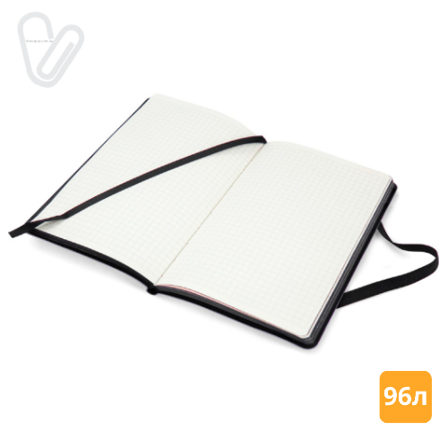 Блокнот 125*195 96л клітинка Partner Soft срібний - Фото 1