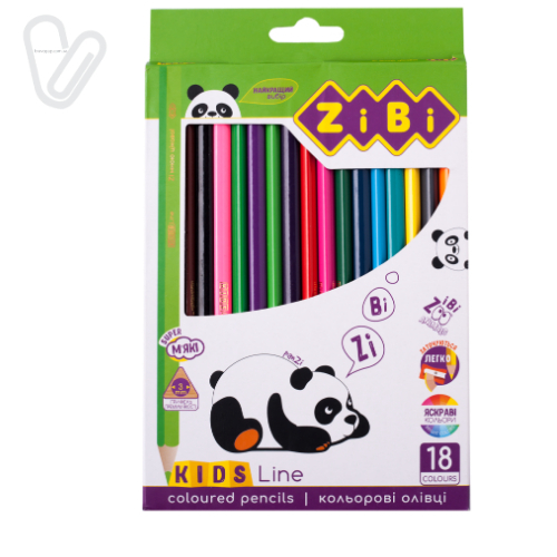 Олівці кольорові 12 шт - Фото 1