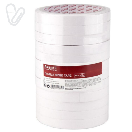 Клейка стрічка двухстор. 12*10м канц. прозора  - Фото 2