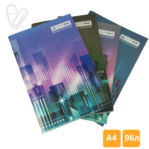 Книга обліку 96л клітинка А4 м'яка обл. офсет JOBMAX - Фото 5