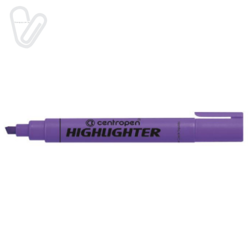 Маркер текст. Centropen фіолет. клинопод. 1-5мм FAX 8852 - Фото 1
