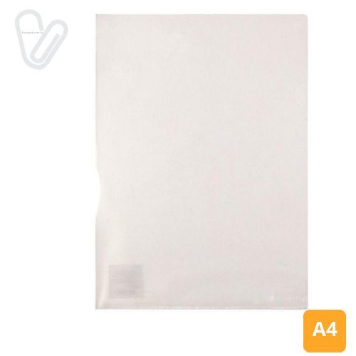 Папка-куточок А4 прозор. (10шт/пак) Axent 1434-27-A - Фото 1