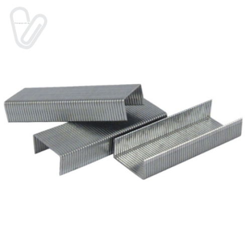 Скоби 24/6 Standard AXENT (1000шт.) - Фото 1