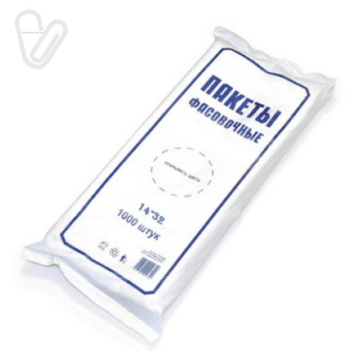 Пакет фасувальний 18х35 (1000 шт./пак.) - Фото 1