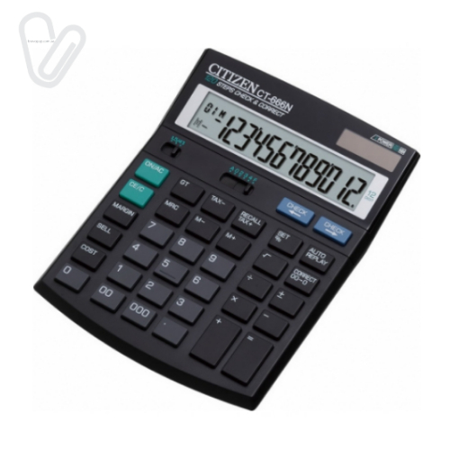 Калькулятор CT-666 N  /12р/ - Фото 1