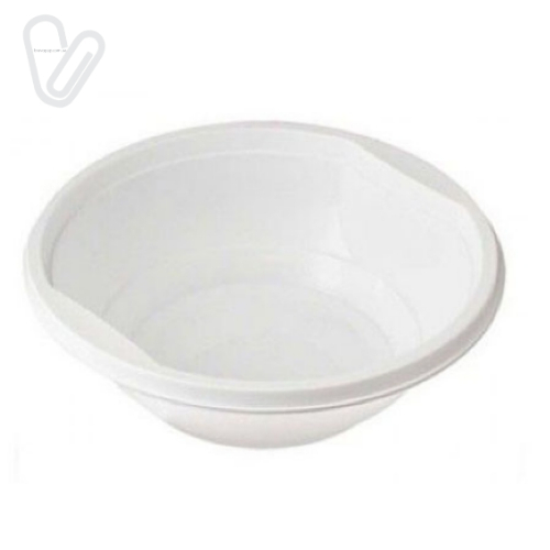Тарілка одноразова глибока (100 шт./пак.) - Фото 1