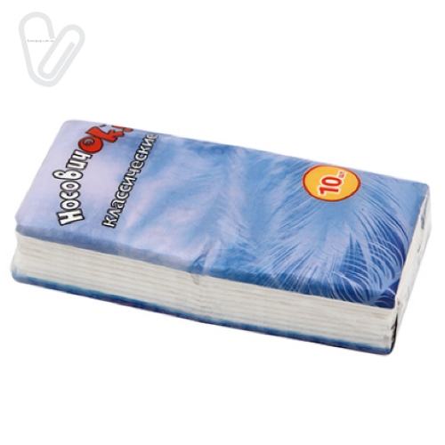 Серветки паперові косметичні  Рута  10 шт/уп - Фото 1