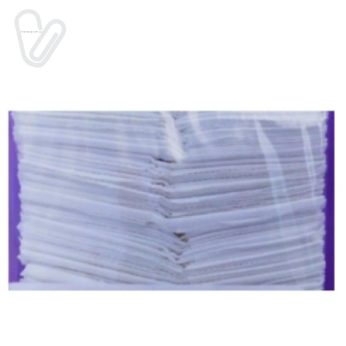 Серветки паперові косметичні  без аромату 100 шт/уп - Фото 1