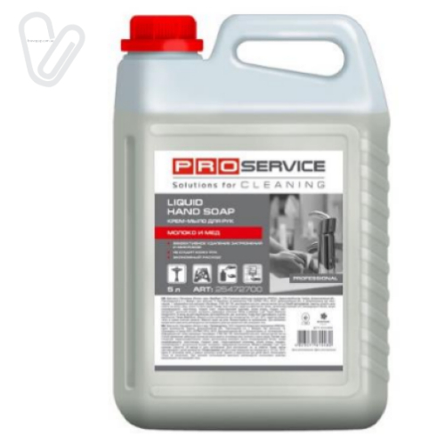 Крем-мило з бальзамом Молоко та мед PRO 5л  - Фото 1