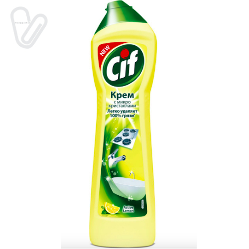 Засіб для чищення CIF-крем Актив 500мл - Фото 1