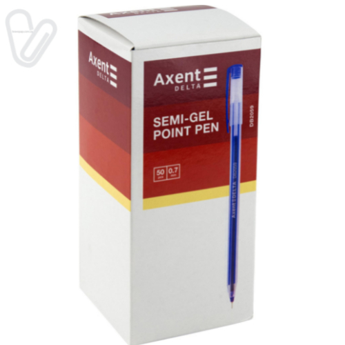 Ручка масляна DB 2059, синя - Фото 2