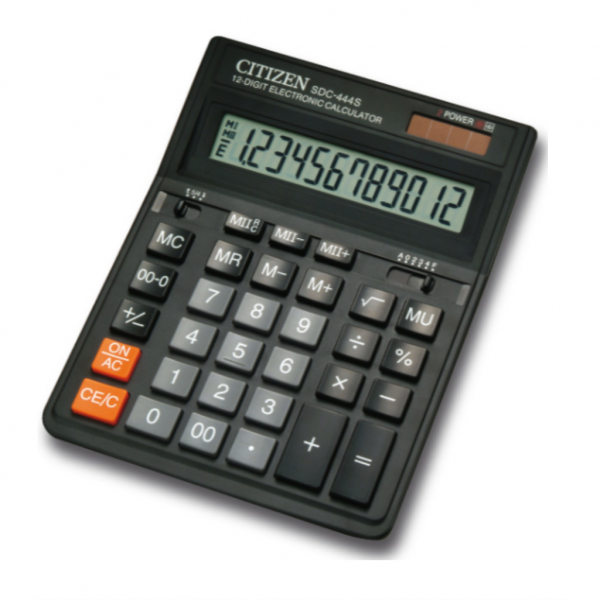 Калькулятор Citizen SDC-444S /12р/ - Фото 1