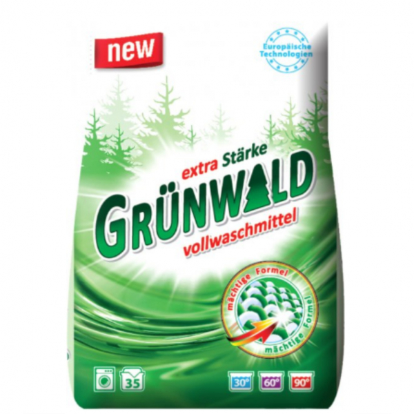 Порошок пральний Універсальний 3 кг GRUNWALD (eco) - Фото 1