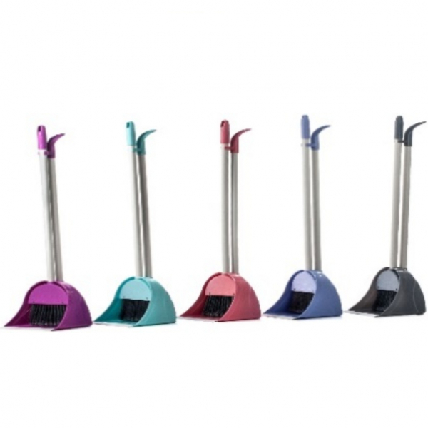 Совок+Щітка Лінивка набір для прибирання 96 см - Фото 1