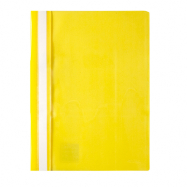 Швидкозшивач А4 120/150 мкм жовтий - Фото 1