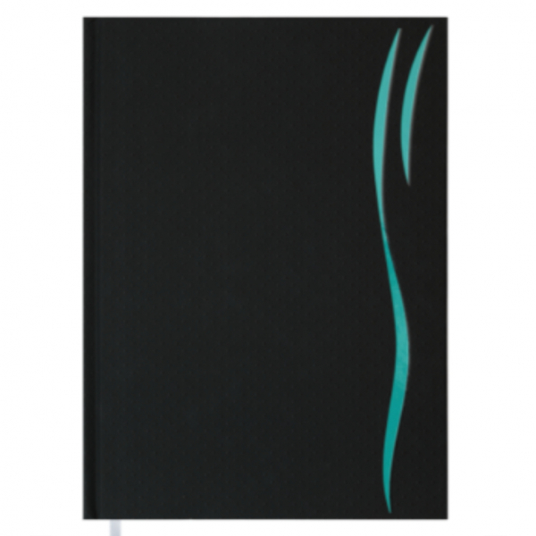 Щоденник недатов. A5, чорний - Фото 1