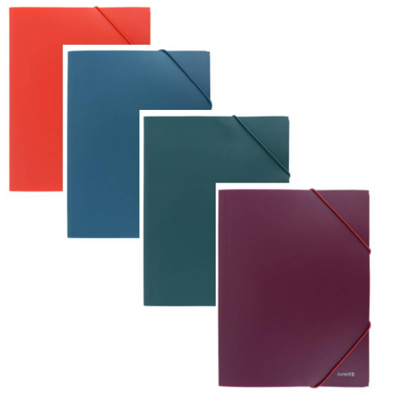 Папка на гумках А4 Earth colors асорті  - Фото 1