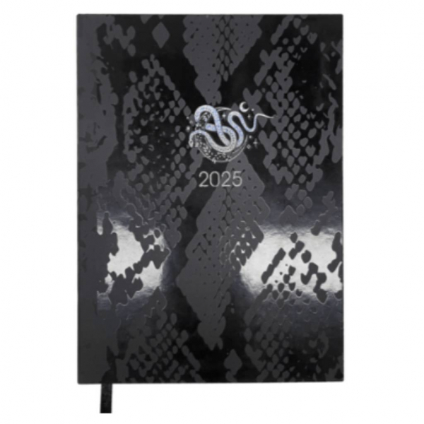 Щоденник датов. А5 SNAKE чорний - Фото 1