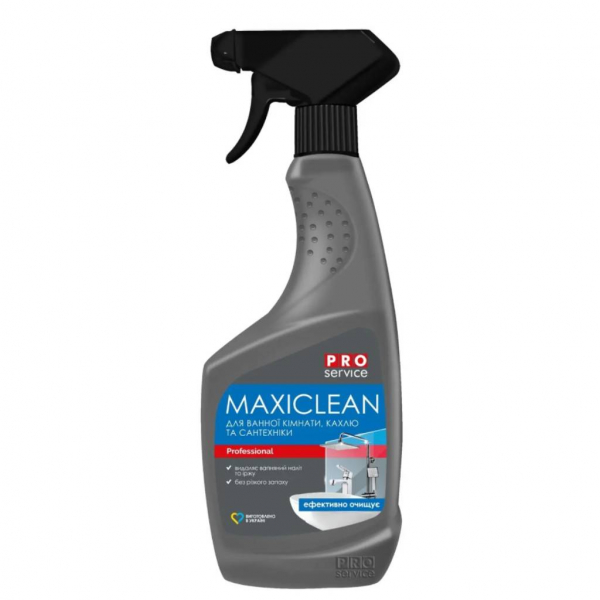 Засіб для чищення сантехніки та кераміки з розп. Антиналіт PRO Professional MAXICLEAN 550мл - Фото 1