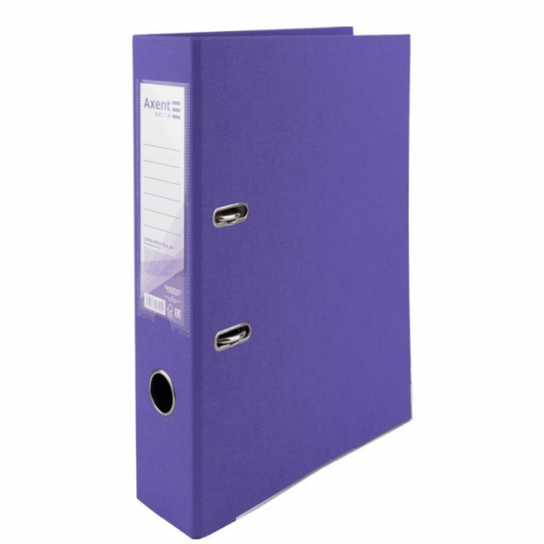 Папка-реєстратор А4 двост. 7 см Axent, фіолетовий - Фото 1