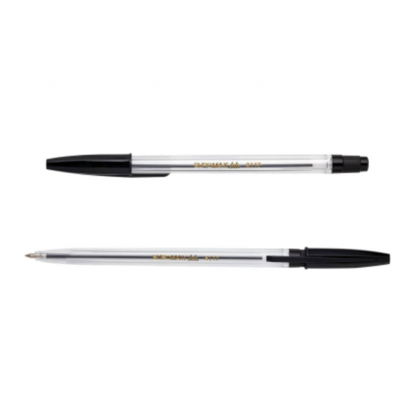 Ручка кулькова 0,7мм CLASSIC чорна - Фото 1