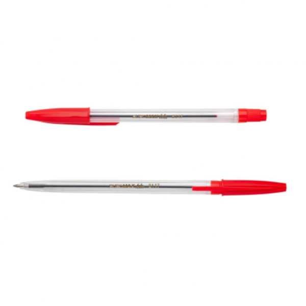 Ручка кулькова червона 0,7мм CLASSIC - Фото 1