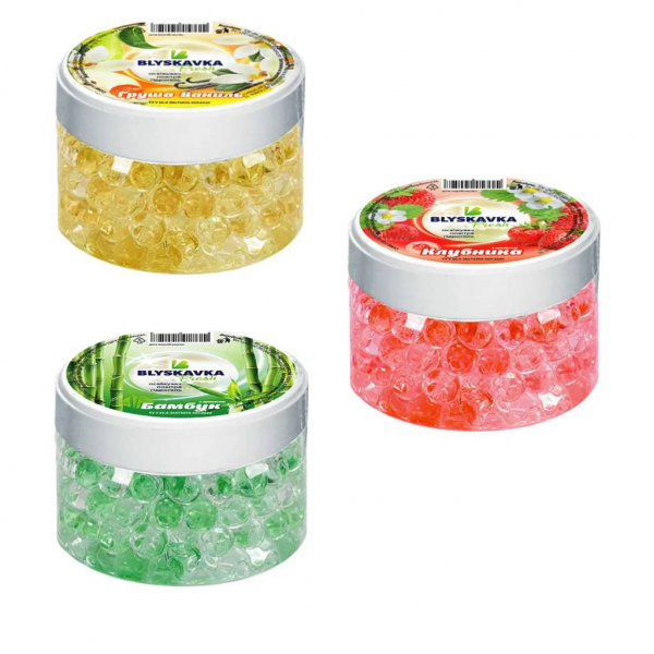 Освіжувач повітря гідрогелевий BLYSKAVKA асорті - Фото 1