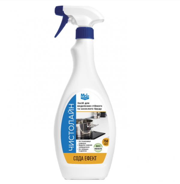 Засіб універсальний Чистолайн Сода ефект 750мл - Фото 1