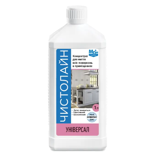 Засіб універсальний антибакт. Чистолайн 1л - Фото 1