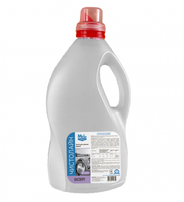 Гель для прання універсальний Чистолайн 4л - Фото 1