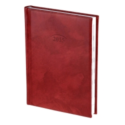 Ежедневник 2015 Стандарт Modern слп/т красный
