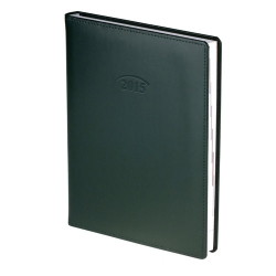 Ежедневник 2015 Стандарт Vienna слп/т зеленый