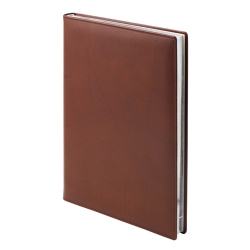 Ежедневник 2015 Бизнес LaFontaine б/т коньячный