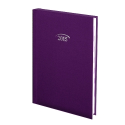 Ежедневник 2015 Стандарт Diamond срб/т фиолетовый