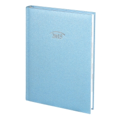 Ежедневник 2015 Стандарт Diamond срб/т голубой