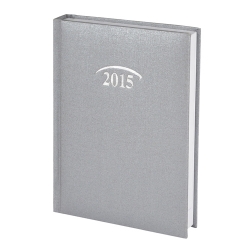 Ежедневник 2015 карман. Diamond срб/т серебристый