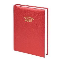 Ежедневник 2015 карман. Lizard з/т красный