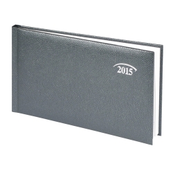 Еженедельник 2015 карман. Lizard срб/т серый