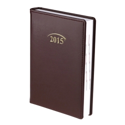 Ежедневник 2015 карман. Soft з/т бордовый