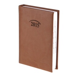 Ежедневник 2015 карман. Torino слп/т коричневый