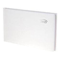 Еженедельник 2015 карман. Miradur з/т белый