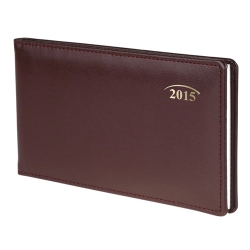 Еженедельник 2015 карман. Soft з/т бордовый